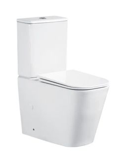 Унитаз напольный Ceruttispa Manlio Tornado CT10618 безободковый со смывом торнадо белый